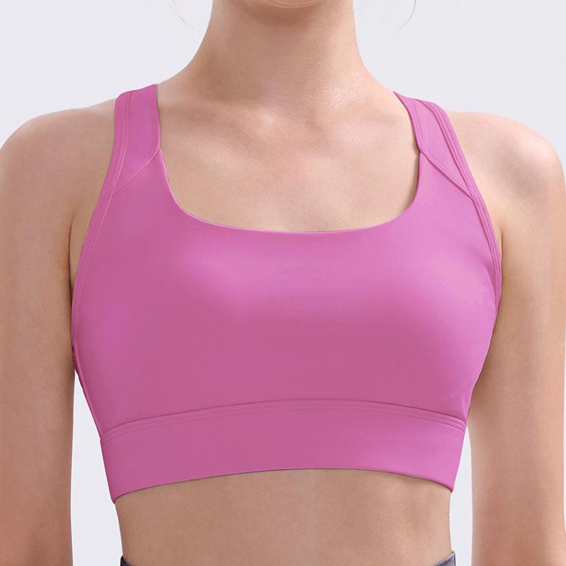 

Women s Backless Shock-Absorbing Yoga Tank Top with Cross-Strap Design XXL