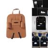 Elegant Black Auto Car Seat Back Organizer With Multi-pocket Storage For Effortless Organization