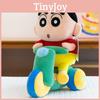 Crayon Shin Chan Plüsch Motorradfahrer Spielzeug für Kinder Geschenk Heimdeko Mit Kristallweichem Stoff
