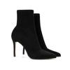 Black Elastic Sock Boots Thin Heels Heel Pointed Toe High Heels Elegant Designer High Quality Boots Autumn Winter Botas Mujer