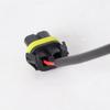 2x 9005 HB3 9006 HB4 Bulb Sockets Female Adapter Connector for Headlight Fog Conveninently and Simple Install Lamp Bulb Light