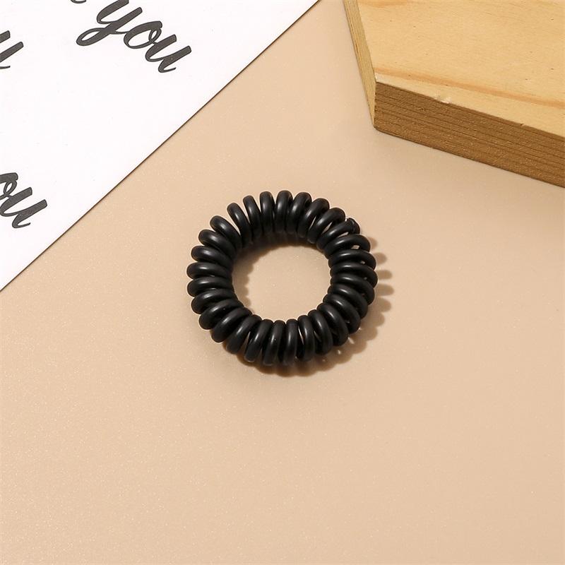 3pcs Hair Tie Women Multicolor Elastic Hair Band Spiral High Elasticity Telephone Wire Gum for Hair Rubber Band Hair Accessories