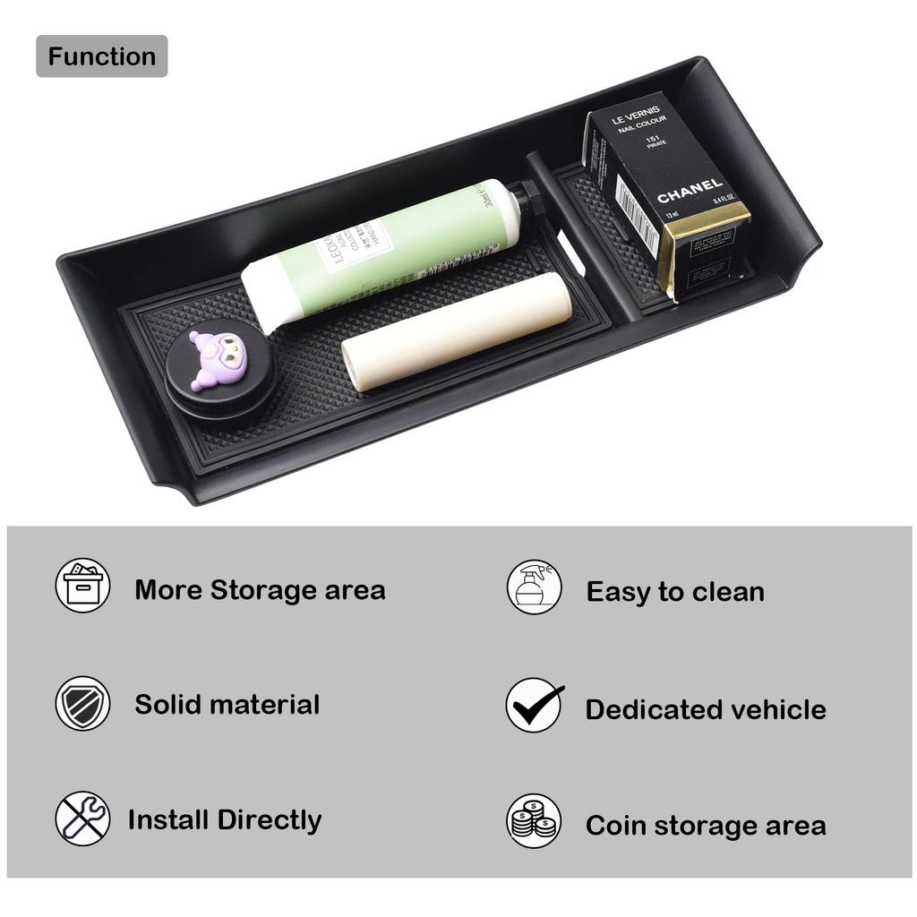 Center Console Storage Box For Mazda CX5 CX-5 2025 2025 2025 Center Console Front Organizer Tray ABS Accessories Car Insert Box