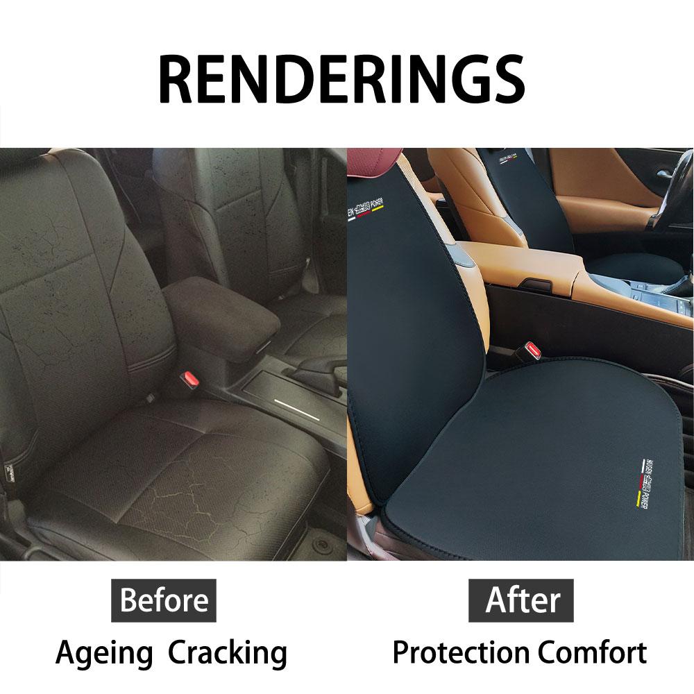 Car Front Rear Seat Protect Cushion Seat Backrest Warm Mat Pads For Honda Mugen Accord Civic Vezel CRV Jazz City HRV Insight