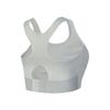 FILA Fitness Athletics Logo Comfortable Breathable Skin-Friendly Sports Bra Women underwear Cool-White Gray A11W511102F-GY