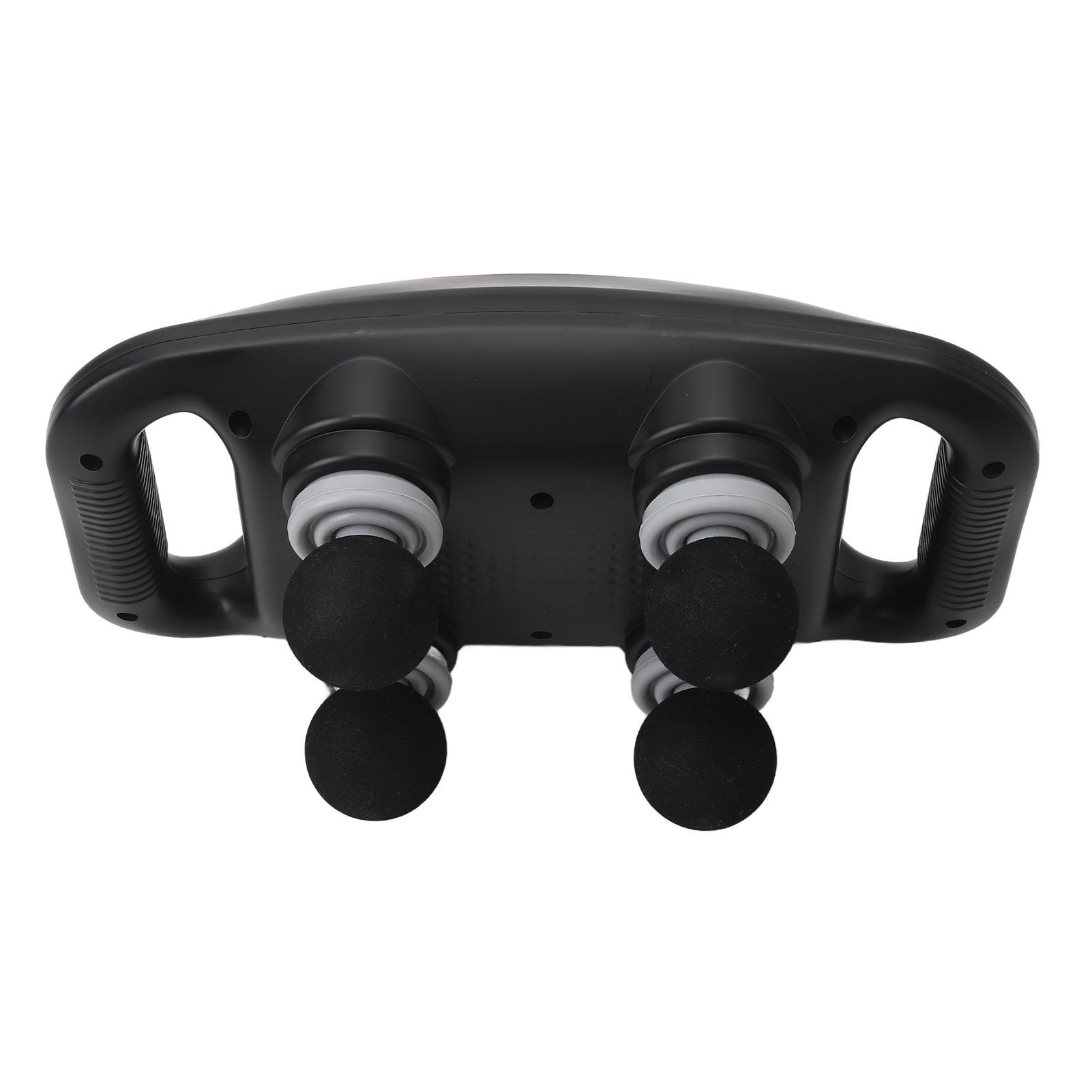 

4-головочный фасциальный пистолет беспроводной 6 частот вибрации 4 насадки устройство для глубокой релаксации мышц для