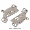 2pcs Zinc Alloy Table Leaf Lock Connector Secure Table Lock Connector  Cabinet