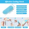 Sommar Iskylplåster Vuxna Värmedämpande Klistermärken Omedelbar Lindring Kylplåster För Sport Resor Camping Vandring Promenader