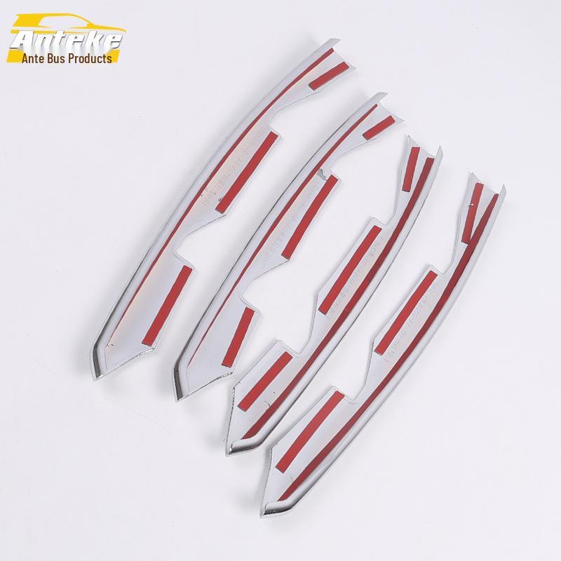 Antek Fog Light Eyebrow Trim for 2016 A4L - Chromium Plated Car Accessory