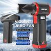 600K/130K RPM Turbo Blower Fan For PC Table Household Dust Removal Portable Air Duster Strong Blowing Camping Car Mat Inflator