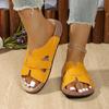 Mode 2025 Neue Damen Hausschuhe Sommer Dicke Sohle Freizeitschuhe Trend Rutschfeste Hausschuhe Sommer Plateau-Sandalen Outdoor Pantoletten Damen