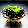 Zhi Shi Three-legged Crystal Glass Fruit Bowl