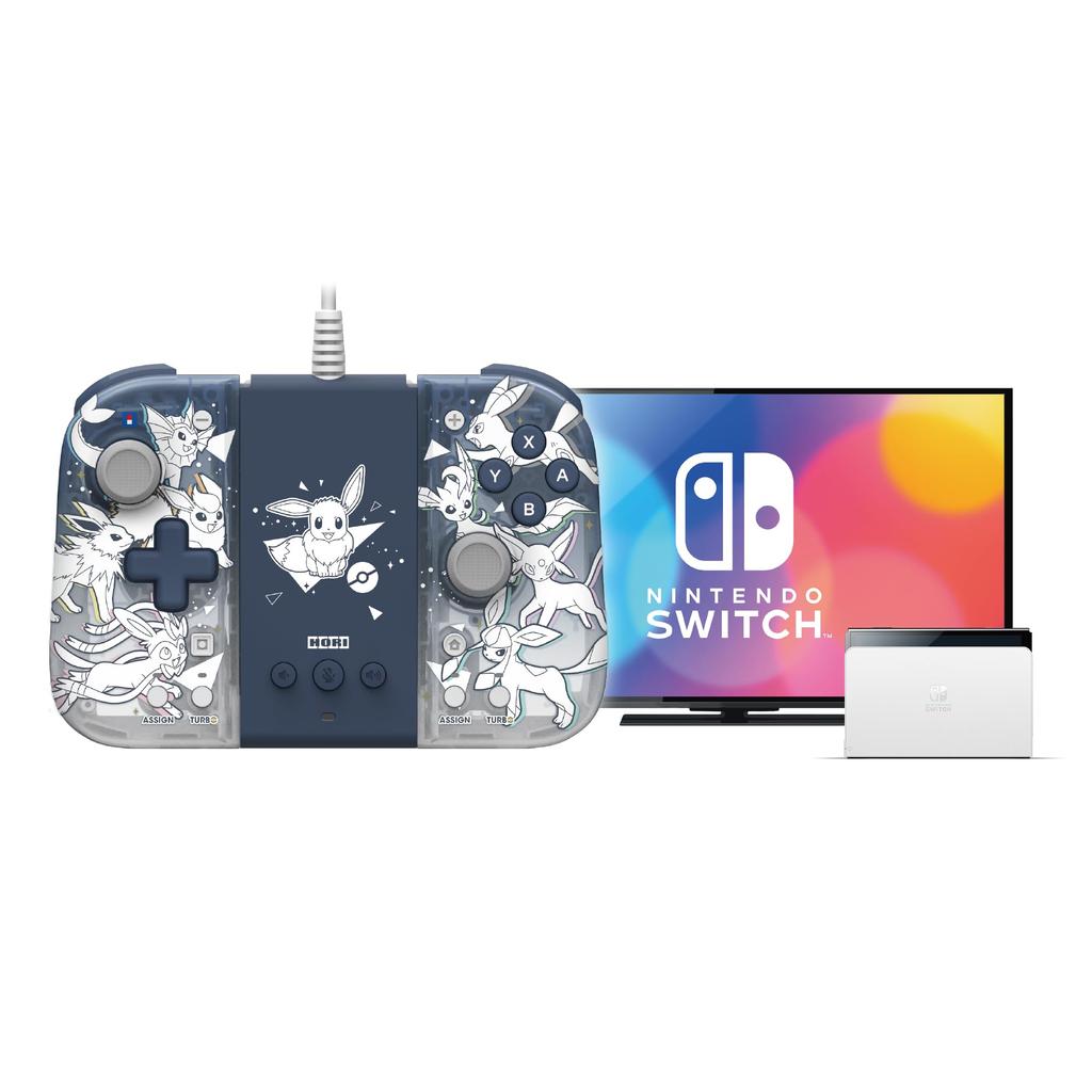 Gelicentieerde Grip Controller Fit Bevestigingsset voor Nintendo PC Eevee Friends Switch [Nintendo Product] Pokémon Switch™ / & [Nintendo Compatibel]