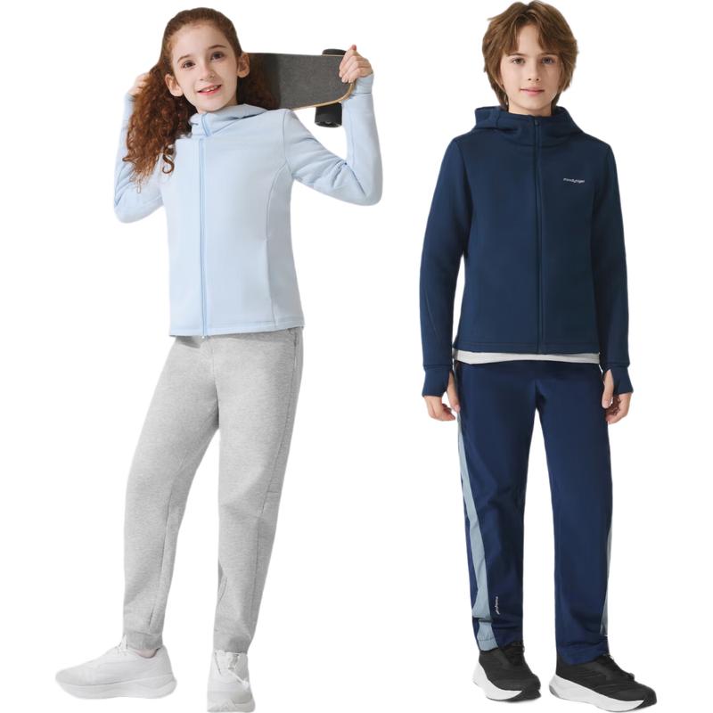 Moodytiger Kids Fleece Lined Hooded Sports Jacket 180