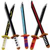 480Pcs Samurai Sword Building Blocks Ninja Blade Katana Japanese Anime Butterfly Nichirin Knife Bricks Toys For Children Adult