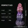 Super Sized Irregular Anal Plug Liquid Silicone Dildo for Female Anus Masturbation Anal Dilator  SM Sex Toy