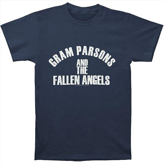 Gram Parons T-shirt - Gram Parsons and the Fallen Angels Vintage Style -Official L