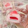 Strawberry Milk Cream Burst Fun Simulation Cake Mud Feel Decompression Toy Vent