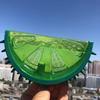 Dog Cooling Chew Toy Summer Freezable Watermelon Lemon Pineapple Puppy Teething Toy Bite Resistant Squeaky Pet Teeth Cleaning Toy