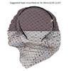 Velo Vintage Strass Cerchietto Copricapo Donna Matrimonio Halloween