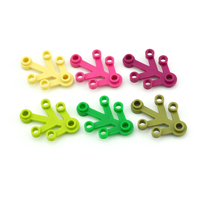 Piante Foglie Mattoncini Casa Giardino Fogliame Accessori Costruzione Fai-da-te Assembla Mattoni 2417 2423 Compatibile con