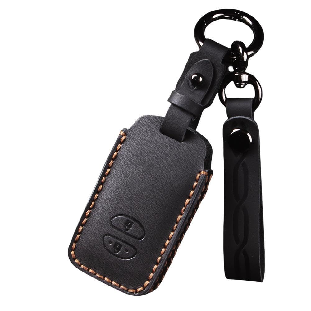 

ZANEKO Prius 30 Series Key Compatible with Toyota Prius Alpha Key Smart Key Case with Mark X Key Holder Case, Aqua, 86, Cover, Vitz, Corolla, (Black) чёрный