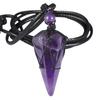Unisex Starry Sky Obsidian Pendant Necklace - Trendy Couple Gift