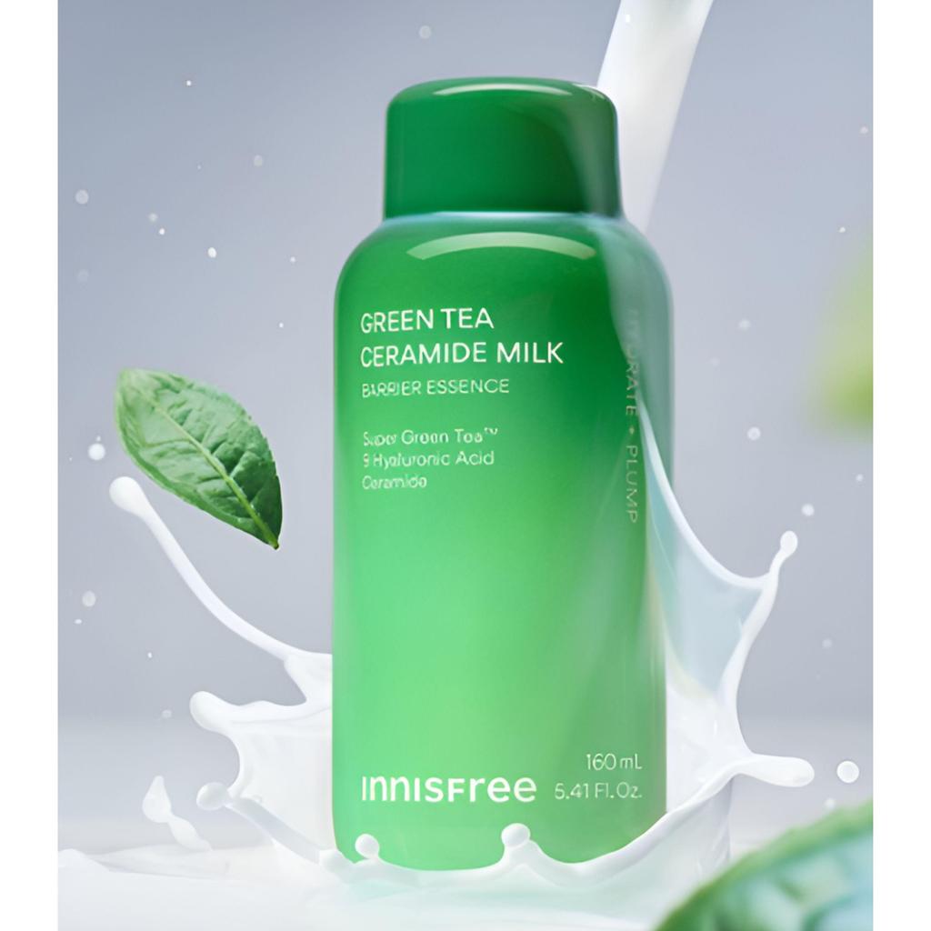 Innisfree Green Tea Ceramide Milk Essence 160ml