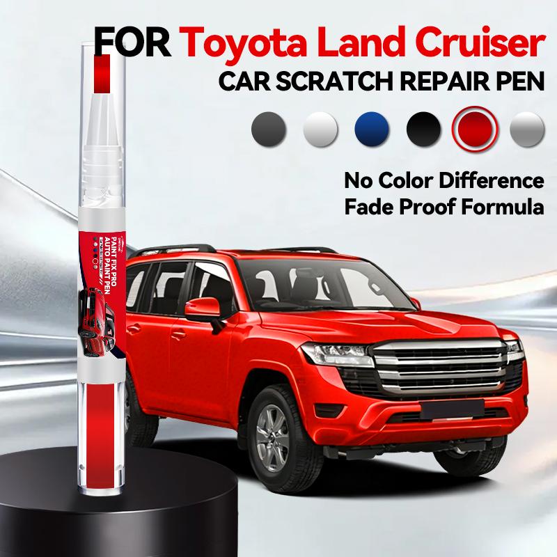 Car Paint Repair Pen For 1951-2025 Toyota Land Cruiser Paint Scratch Repair Accessories Black 202 Blue 8X0 White 040 089