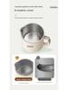 Wanlida Portable Foldable Stainless Steel Electric Travel Kettle 