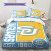 Southern Jaguars Pattern Bedding Set Quilt Cover Pillowcase Home Decor Gift (1 * Duvet Cover + 2 * Pillowcase, Without Core)