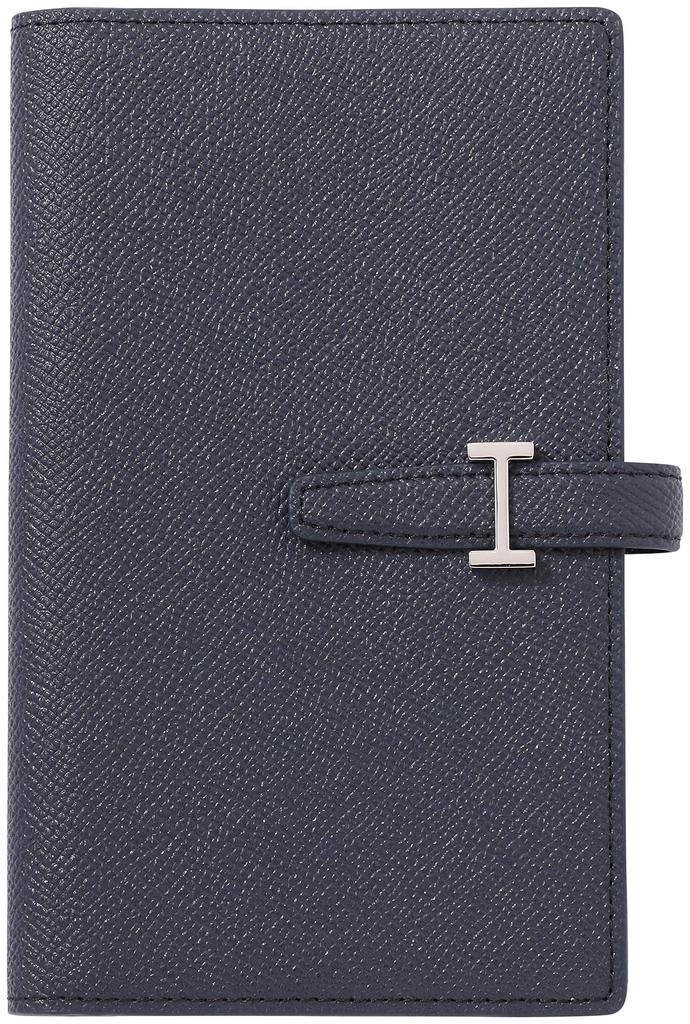 Franklin Planner Color Noblesse III Organizer Cover, Slim, Navy, 65027