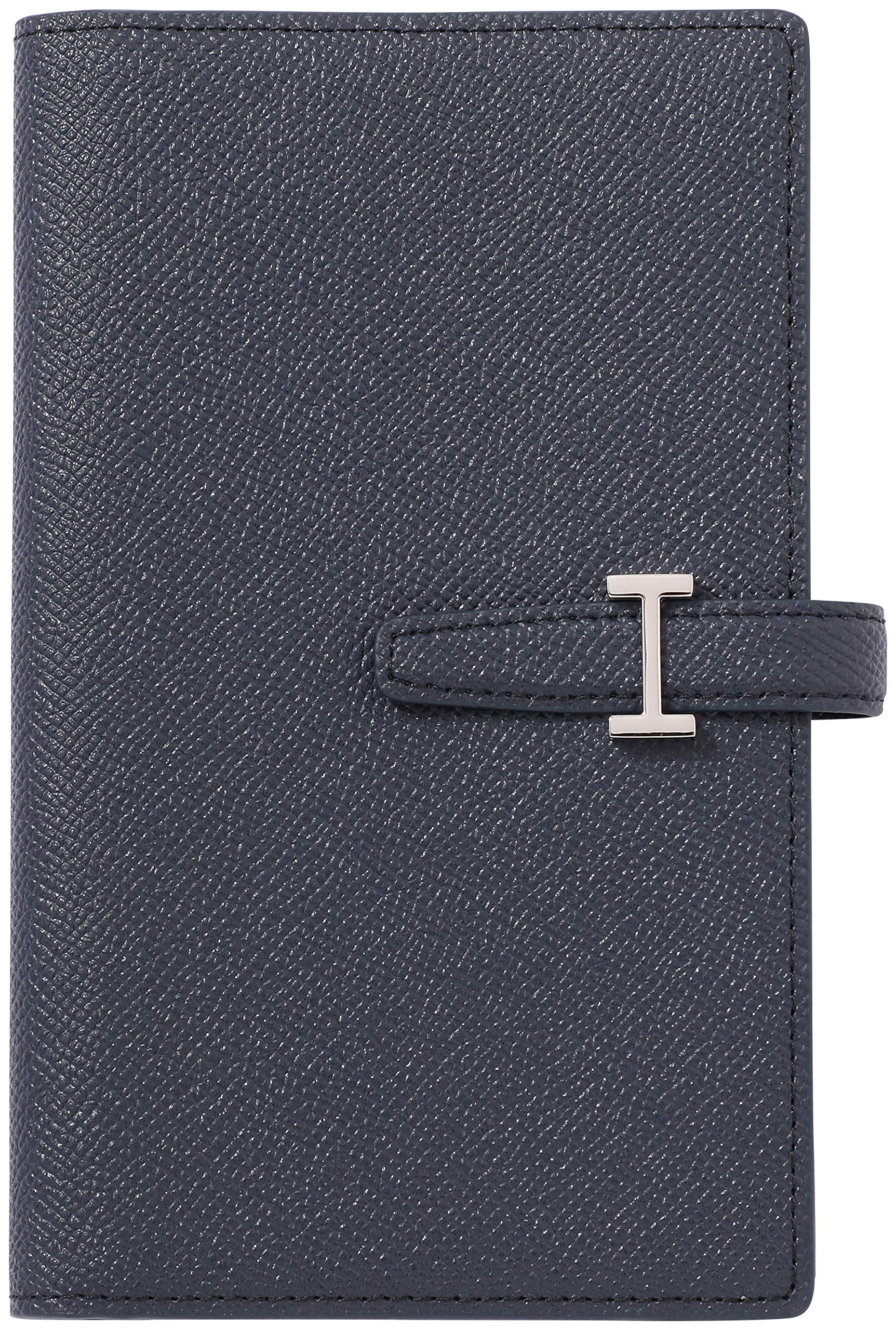 

Franklin Planner Color Noblesse III Organizer Cover, Slim, Navy, 65027