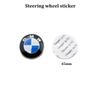 7Pcs car wheel center caps Blue-white Hood Emblem Rear Trunk logo For BMW mini E36 E46 F20 E90 E30 E91 F10 F30 X5 X3 accessories