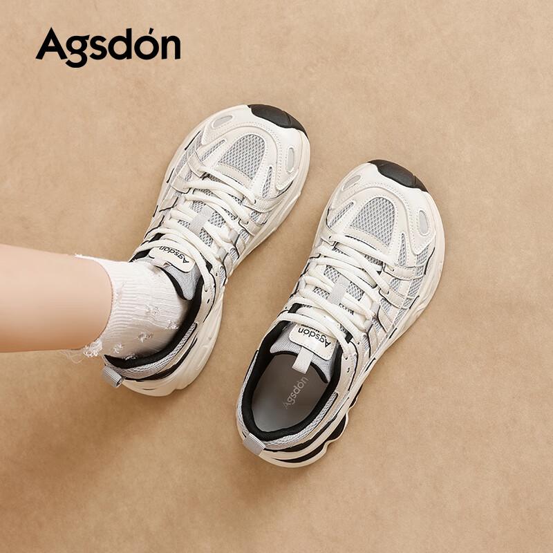 Agsdon Women s Chunky Platform Sports Shoes 37