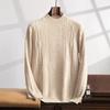 Semi-turtleneck Twisted Cashmere Sweater 2025 New Loose Wheat Ear Jacquard Long-sleeved Sweater