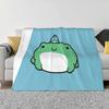 Party Hat Frog Best Selling Room Household Flannel Blanket Amphibians Pets Animals Party Hats Birthday Hats Birthdays Parties