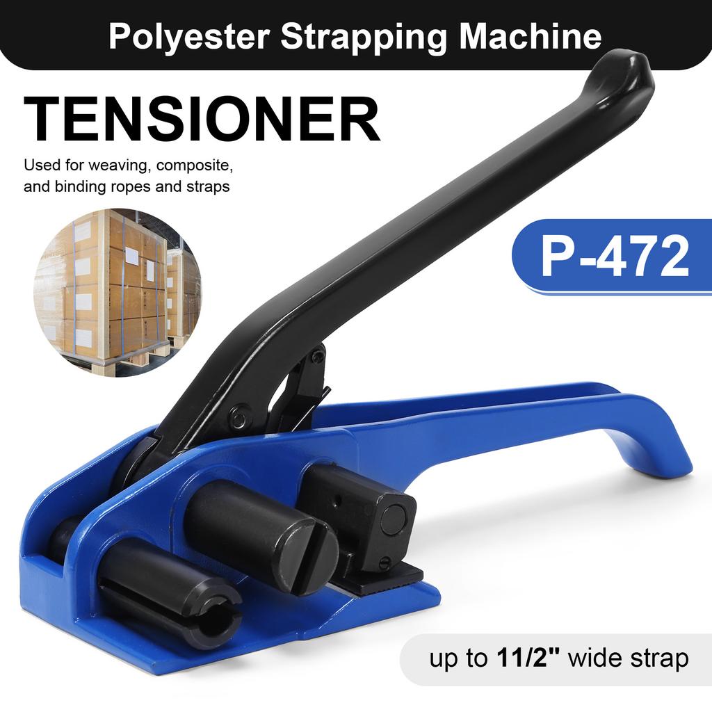 Heavy Duty Hand Strapping Tensioner with Built-in Cutter Heavy Duty Banding Strapping Tensioner for Securing Packing