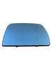 Blue Heated Right Driver Side Wing Mirror Glass For BMW X5 E53 1998-2006