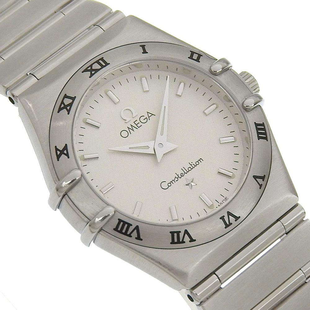 OMEGA Constellation Mini Watches 1562.30 whiteDial Stainless Steel Quartz Analog display Women Used