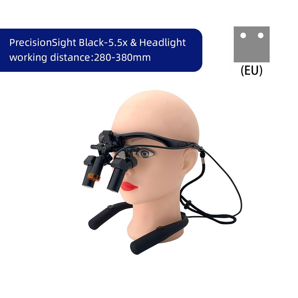 3.5X/4.5/5.5X/6.5X Dental Loupes Headlight Set Wearing Glasses Magnifying The Mirror Oral Glass Surgery Hd Led Equipment