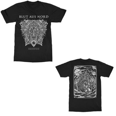 Vzácné Blut Aus Nord Band Grafické Bavlněné Tričko Unisex Letní Krátký Rukáv Módní Značka Tričko Luxusní Ležérní Vintage Retro Top
