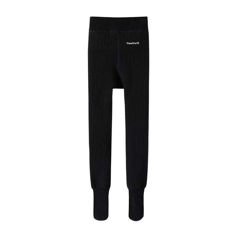 YEEHOO Girls  700g Plush Thickened Thermal Tights 6-8 Years (L)