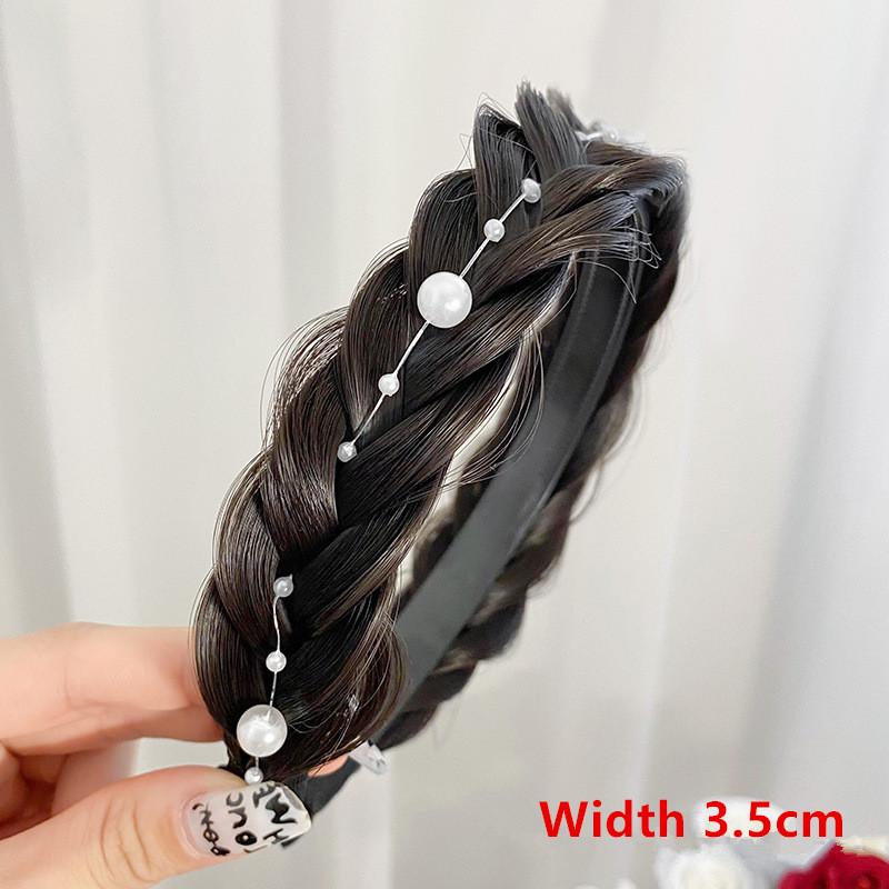 Wig Bangs Hairband Fake Hair Headband Fringe Hair Extension Women Girls Clips In Hair Extension Hair Accessories Hairpiece Clips