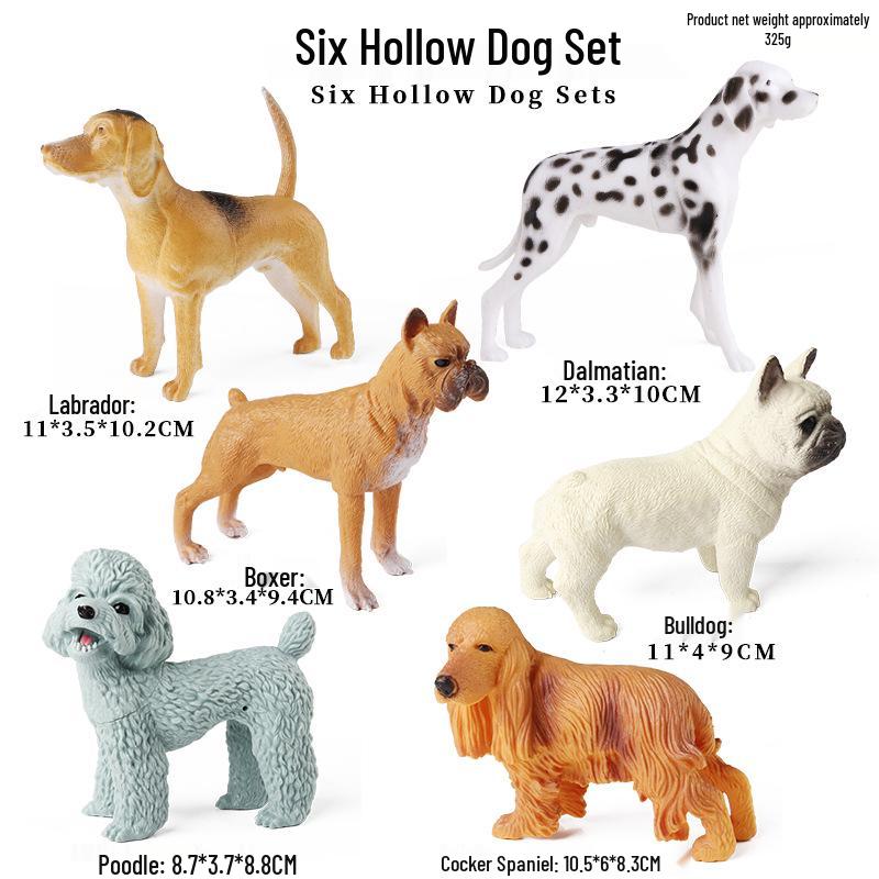 Kids' Cognitive Animal Model Set: Chicken, Duck, Goose, Cow, Pig, Sheep, Donkey, Cat, Dog, Horse