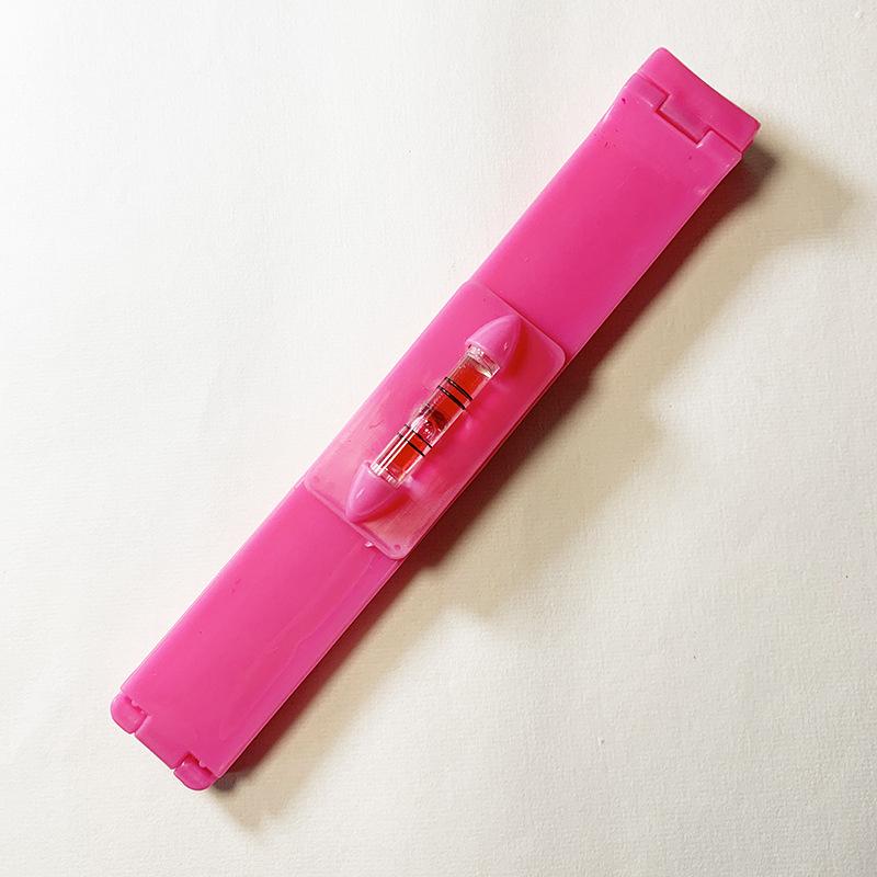 

Diy триммер для волос с бахромой, инструмент для стрижки волос, направляющая для стрижки волос, линейка уровня челки для милых волос розовый