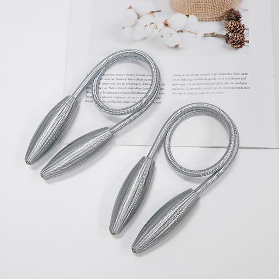 1 Pair Curtain Straps Punching Free No Installation Curtain Clasps Window Treatment Ties Decorative Curtain Accessories