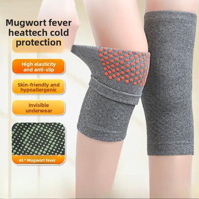 Cotton Foam Knee Pads Knitted Breathable Sweat Protection Knee Men and Women Old Cold Leg Joints Warm Thickened Leg Pads Knee Pads
