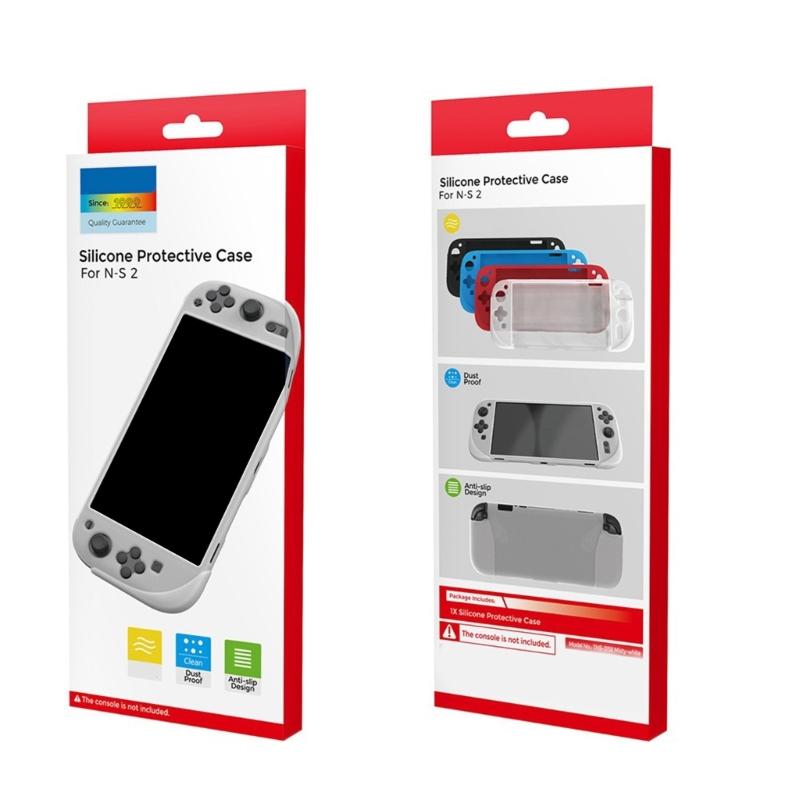 Silicone Cover Soft Silicone Guard Flexible Silicone Sleeve Ensures Durability & Easy Installation  for NS2 Switch2