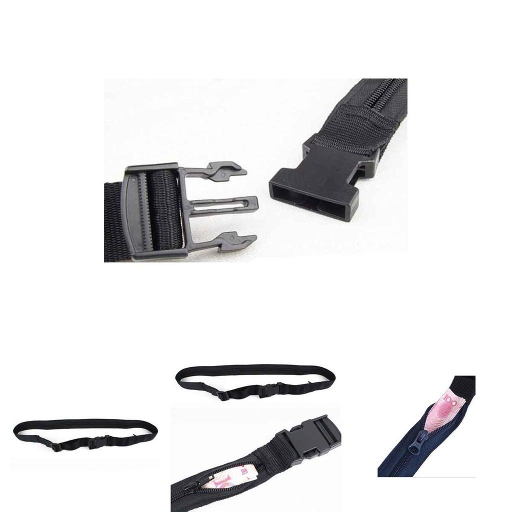 Premium Quality Hidden Secret Security Wallet Passport Money Waist Belt Travel Bag